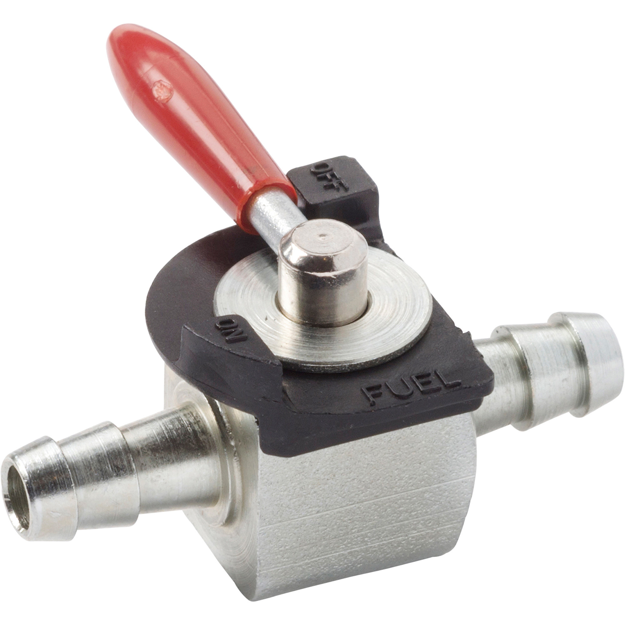 Oregon Replacement Heavy-Duty Fuel Line Shutoff Valve, Straight, Fits 1/4in. Fuel Line, Model# 07-403CS